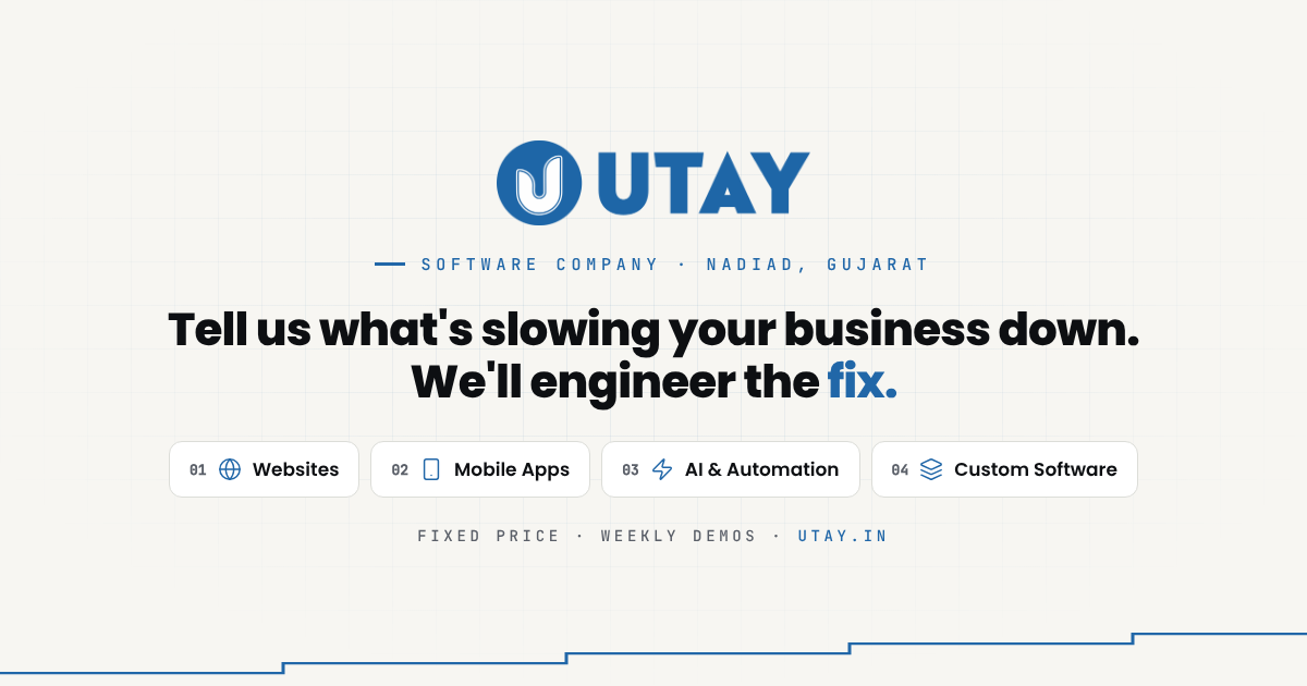 Ios Application Developer Books Mobile App Development (Android & iOS) | Utay